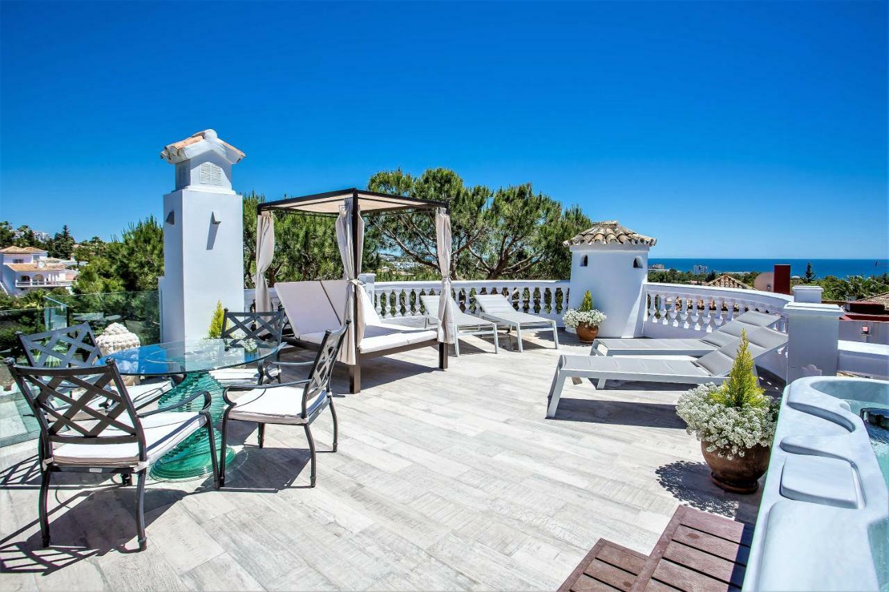 Luxury Villa With Swimming Pool And Jacuzzi Marbella Ngoại thất bức ảnh
