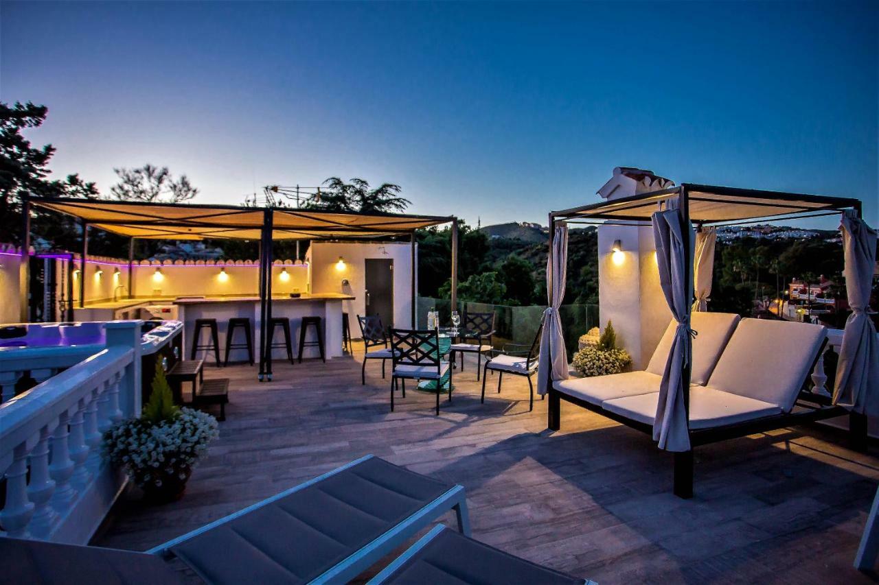 Luxury Villa With Swimming Pool And Jacuzzi Marbella Ngoại thất bức ảnh